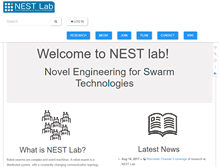 Tablet Screenshot of nestlab.net